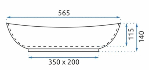 Умывальник Rea Tango U5610
