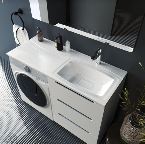 Умывальник Versalia Elegant 120 R с комплектом кронштейнов