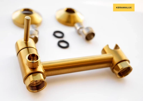 Гигиенический душ CeramaLux DRS/007 золотой матовый