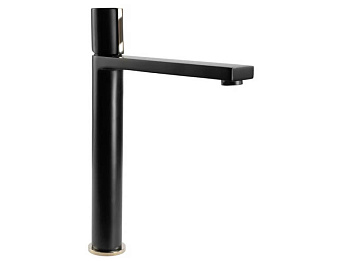 Смеситель для умывальника Rea Icon Black matt B5681