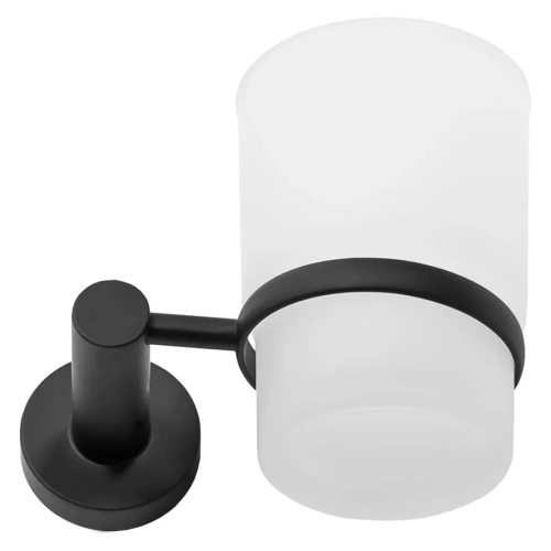 Подстаканник подвесной Rea black matt 77039