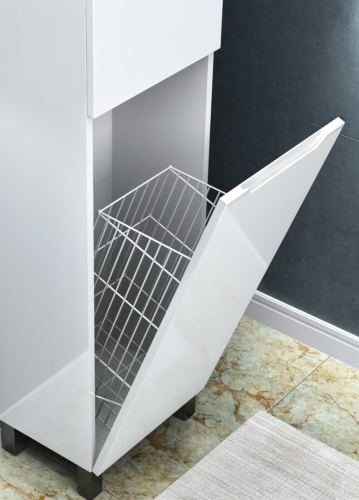 Пенал напольный Vela Верона 40НБК (бельевая корзина) петли правые RS623481