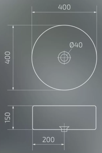 Умывальник Gid Bm9011