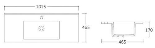 Раковина Vincea VBS-13100MA