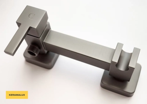 Гигиенический душ CeramaLux DBS/008 вороненая сталь