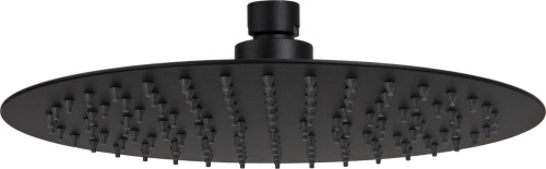 Верхний душ с шарнирным соединением 20 см Remer 357UFM20NOX, черный матовый