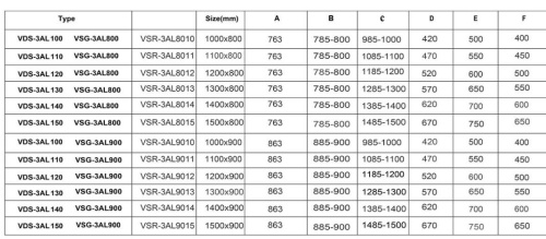 Душевой уголок Vincea Alpha VSR-3AL9014CLG
