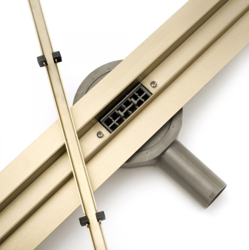 Трап для душа Rea Neo Slim Pro 500 Gold Mirror G5692