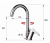 Смеситель для кухни Remer Winner W42B Смеситель для кухни Remer Winner W42B