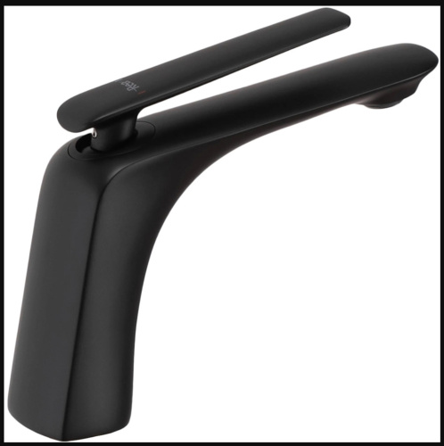 Смеситель для умывальника Rea Jager Black matt B5121