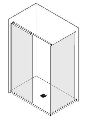 Душевой уголок Kolpa-San Calypso WIN 160x90 silver brill transparent 517650