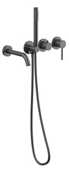 Смеситель для ванны Vincea Groove VBTW-4G1GM