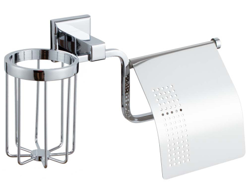 Бумагодержатель с держателем освежителя воздуха Vivi Felice Eterno FL1007-D