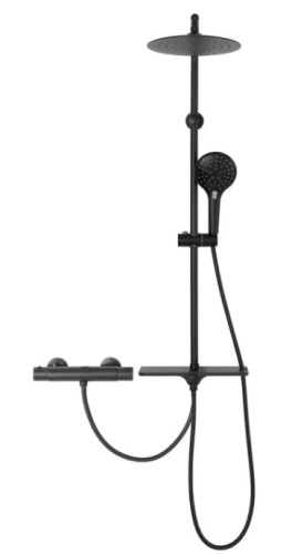 Душевая система Rea Mike Black P0550