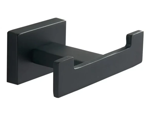 Крючок вешалка для полотенца Rea OSTE 03 black matt 80039