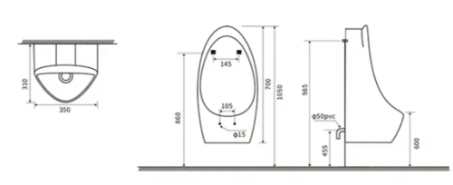 Писсуар Gid Q9501