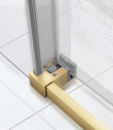 Душевая дверь Vincea Slim Soft VDS-1SS150CLG