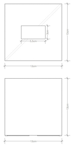 Салфетница Decor Walther Cube 83 0845617