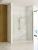Душевая стенка Rea HUGO gold brush K6610 Душевая стенка Rea HUGO gold brush K6610