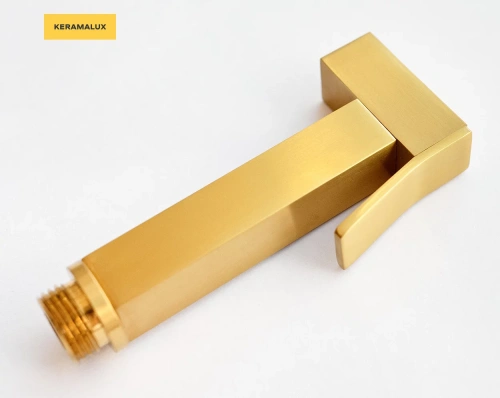 Лейка CeramaLux KBL/007 золотой матовый