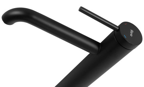 Смеситель для умывальника Rea Spot Black matt B2013