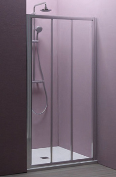 Душевая дверь Kolpa-San Luna TV3D/S 100 silver transparent 510670