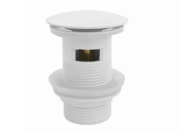 Донный клапан для раковины CeramaLux RD001GW с переливом