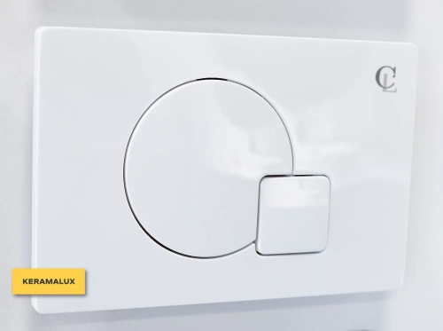 Кнопка смыва CeramaLux PC-014 белый