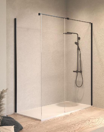 Душевой уголок Kolpa-San Calypso WIN 160x90 black transparent 517710