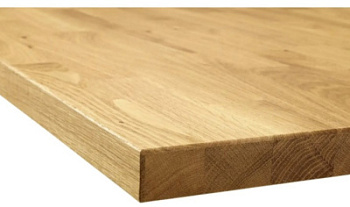 Столешница из массива дуба 600*485 (толщина 40мм)