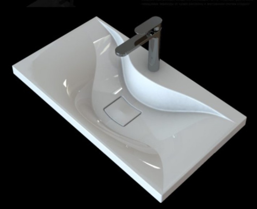 Тумба напольная Vela Каскад Чикаго 80Н бетон матовый TU27089