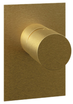 Смеситель для душа Remer Edge EG530BG, золото брашированное