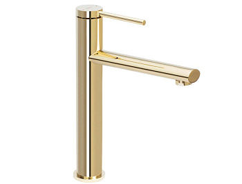 Смеситель для умывальника Rea Oval Gold B6513