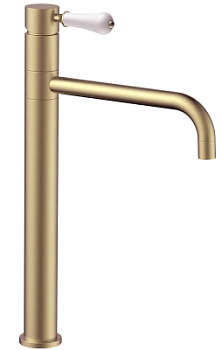 Смеситель для умывальника Rea Serra gold matt B1145