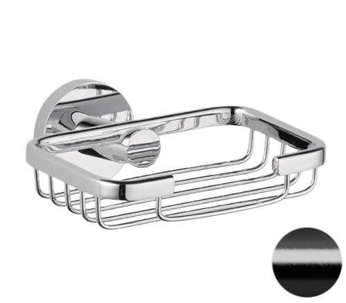 Мыльница Remer Guest GS11CFP, черный брашированный хром