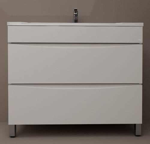 Тумба напольная Vela Бриз 100Н под Milen TU27060