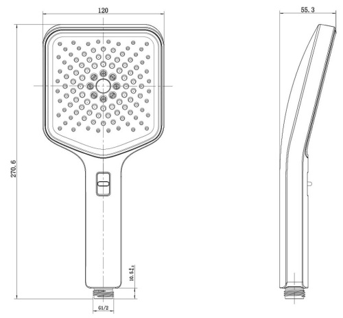 Душевая система Vincea Inspire VSFW-3I21MT4GM
