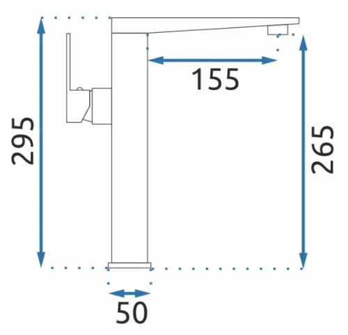 Смеситель для умывальника Rea Levi gold B5137