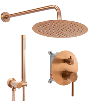 Душевая система Rea Lungo Copper Brush P8809