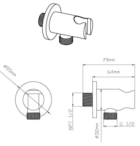Душевая система Vincea Inspire VSFW-4I212CH