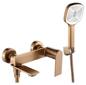 Смеситель для ванны Rea Storm copper brush B3003