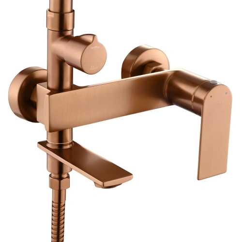 Душевая система Rea Storm copper brush P3000