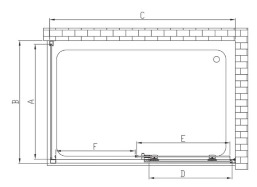 Душевой уголок Vincea Soft VSR-3SO9010CL