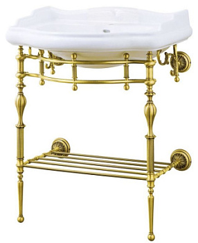 Консоль с раковиной Caprigo 7060/73-ORO