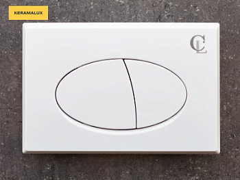 Кнопка смыва CeramaLux NC-014 белый