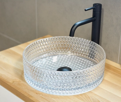 Умывальник Rea Cristal Transparent U9670