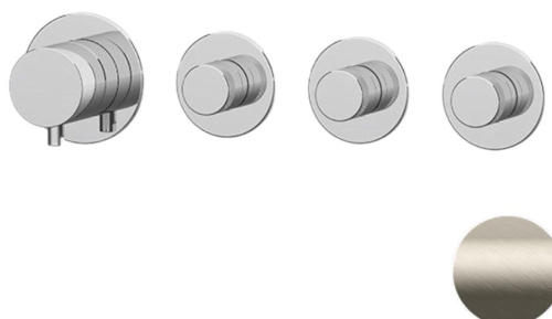 Смеситель для душа Remer X Style N98D3PXV, сталь