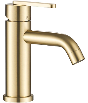 Смеситель для умывальника Rea Ontario gold matt B5505