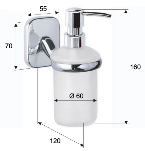 Дозатор Remer Suite SU13CR