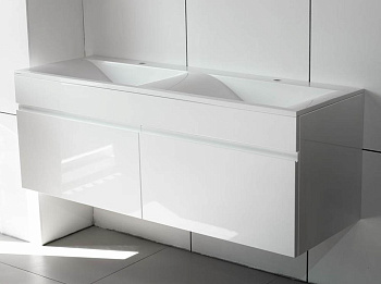 Тумба подвесная Vela Мира 140П 2 ящика TU47101